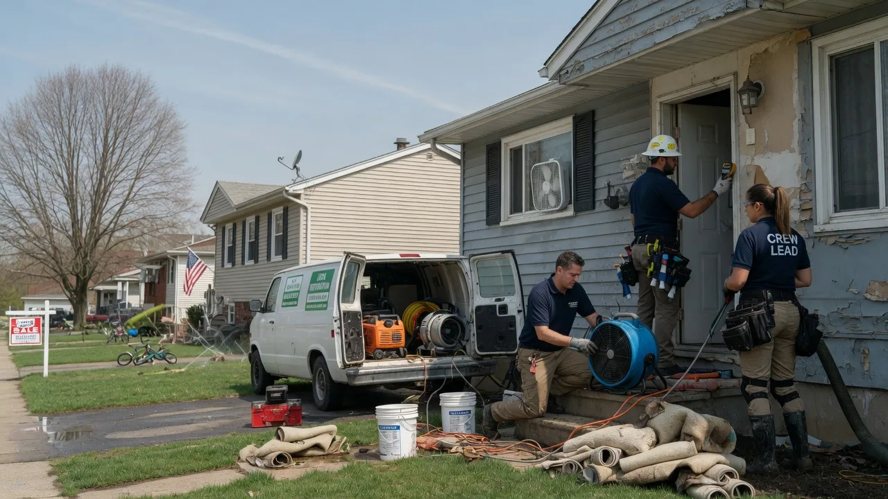 Flood Cleanup in Lovelady, TX near me